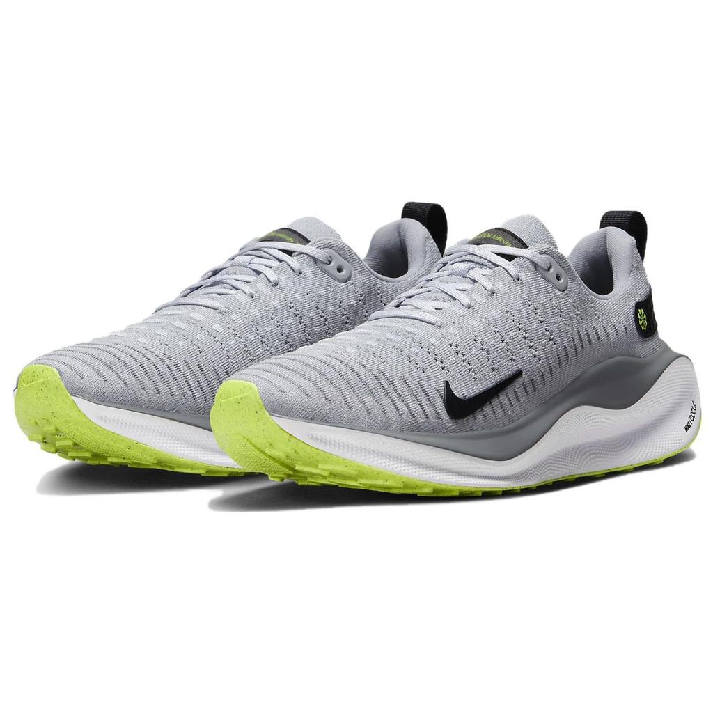 Nike ReactX Infinity Run 4 Wolf Grey Black Мужские кроссовки Pure-Platinum Cool-Grey DR2665-002
