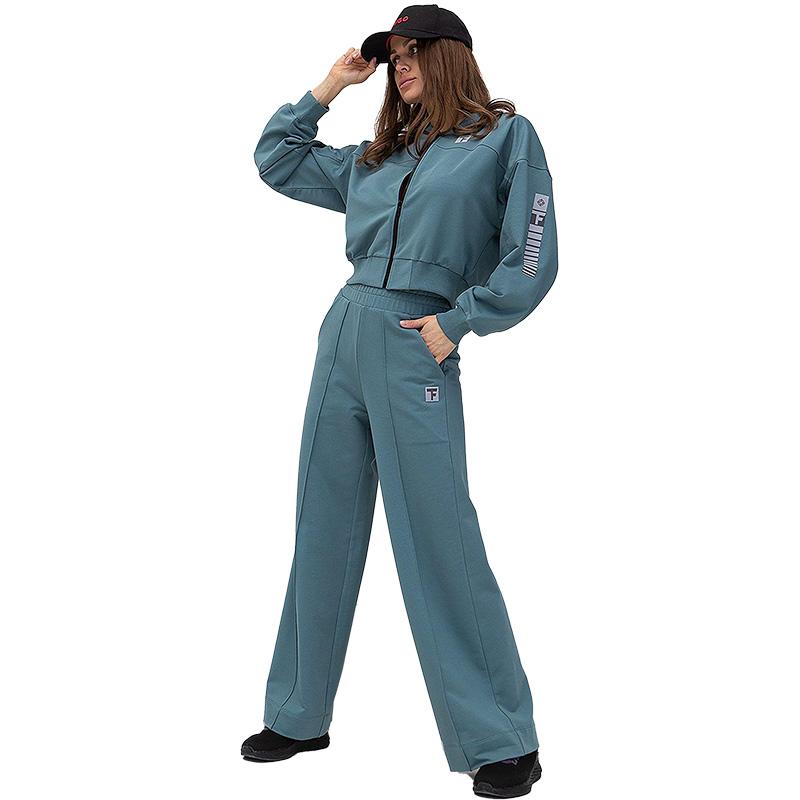 Костюм бомбер и брюки палаццо SET1 TotalFit (06399878)