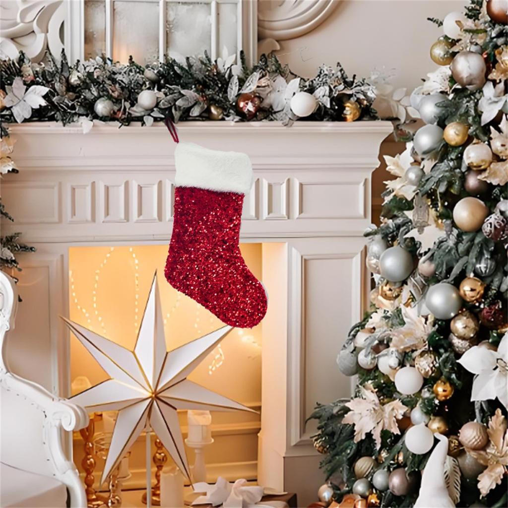 Christmas Decorations Christmas Stockings Home Decoration Christmas Stockings Pendants Children's Christmas Gift Bags