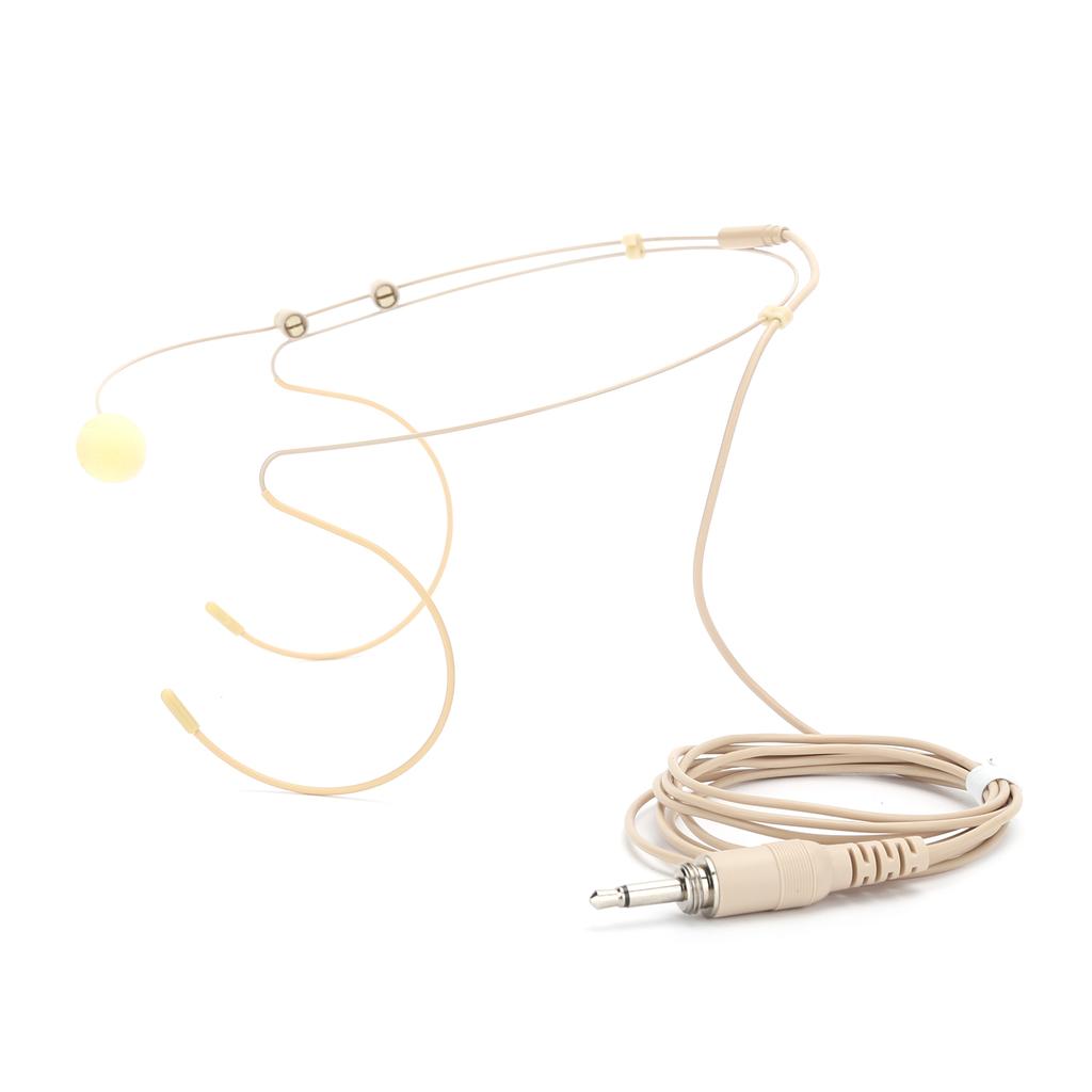 Микрофон с креплением на ухо 3,5 мм, двойной микрофон с винтовым креплением для передатчика BodyPack