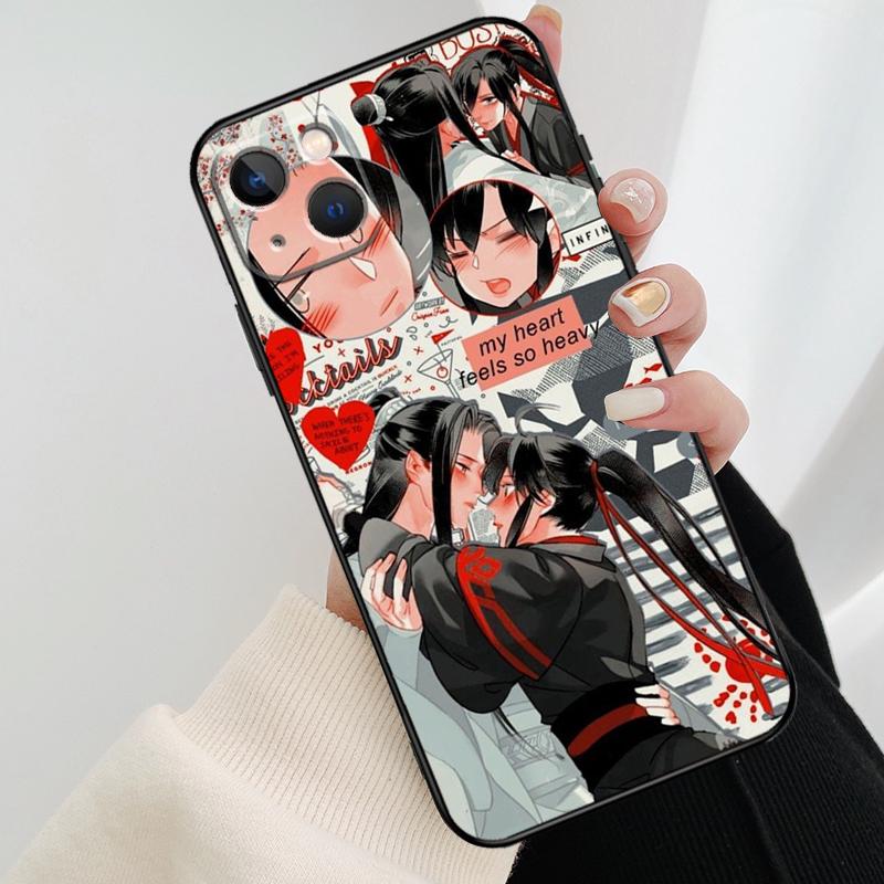Эстетичный чехол для телефона Mo Dao Zu Shi для iPhone 17 Pro Max 15 14 13 11 12 16 Pro Max mini 15 16 Plus 16e 17 Air Cover