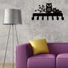 Iron Crafts Multifunktionaler Metall Eulen Schlüsselhalter Wandmontage Mit Haken Zur Praktischen Aufbewahrung Von Schlüsseln