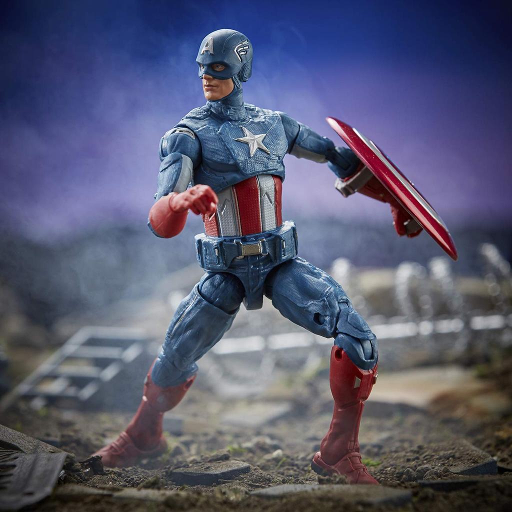 Hasbro MARVEL Marvel Legends Series Мстители Капитан Америка Фигурка E7678 Подлинный продукт 6 дюймов