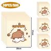 30Pcs New Capybara Disposable Garbage Bags Self Adhesive Thickened Desktop Trash Can Cartoon Leak-proof Car Garbage Bags