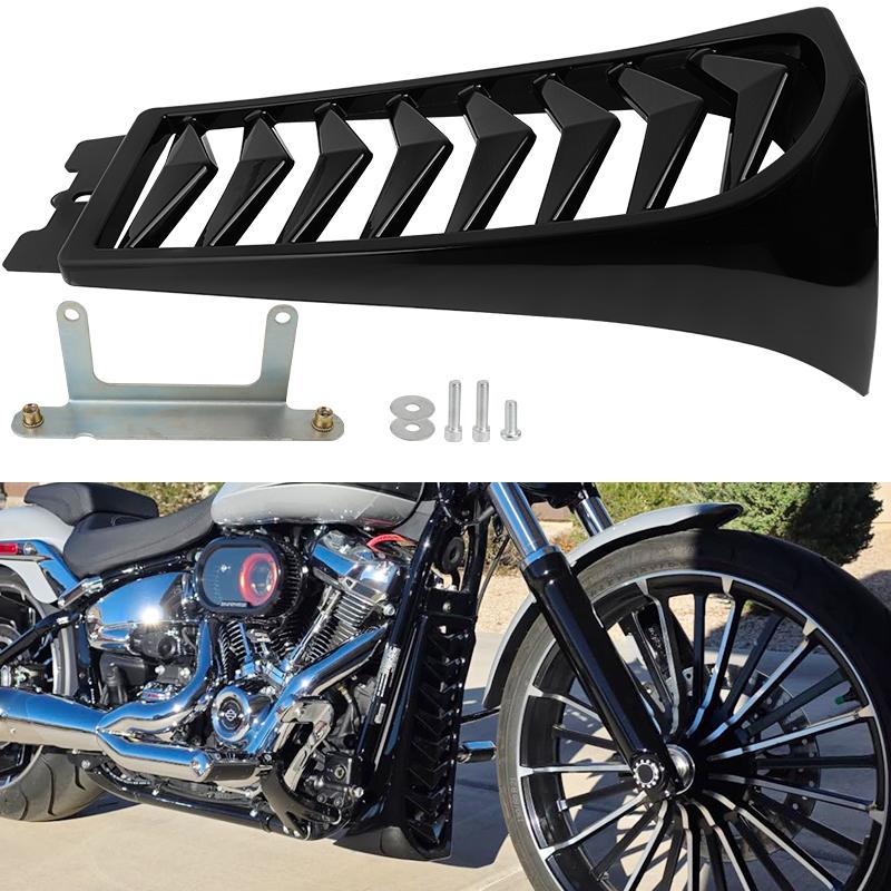 Спойлер-накладка на нижнюю часть мотоцикла, защита рамы радиатора для Harley Softail Breakout Street Bob Fat Bob FXBR 2018-2026