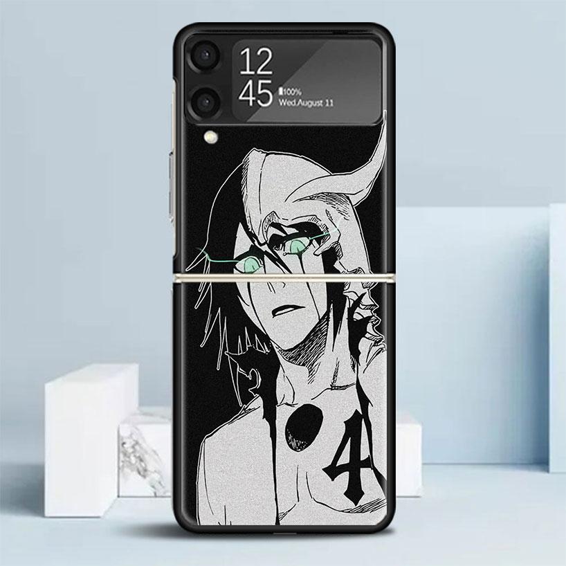 Чехол для телефона Bleach Улькиорра Сифер 4 для Samsung Galaxy Z Flip7 Flip6 5G Flip5 Flip4 Flip3 ZFlip 7 6 3 4 5 Ударопрочная задняя крышка