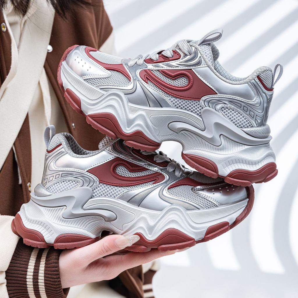 Different Pupil Cat Eye Trendy Brand Dad Shoes Women's OG Trend R New Fashion Niche Thick Sole Heightening Sports and Leisure Shoes Women