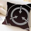 Popular Foundation Scp F-Foundation Pillow Covers Sofa Decorative Home Double-Sided Printing Short Plush Cute Cushion Cover