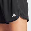 Adidas Трикотажные шорты Pacer Essentials с высокой посадкой и сплошным логотипом, женские шорты, черные IQ2576