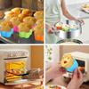 8 шт. силиконовые разделители для ланч-бокса для детей, школьные разделители для еды для бенто-бокса, силиконовые формочки для кексов, формы, инструменты для выпечки
