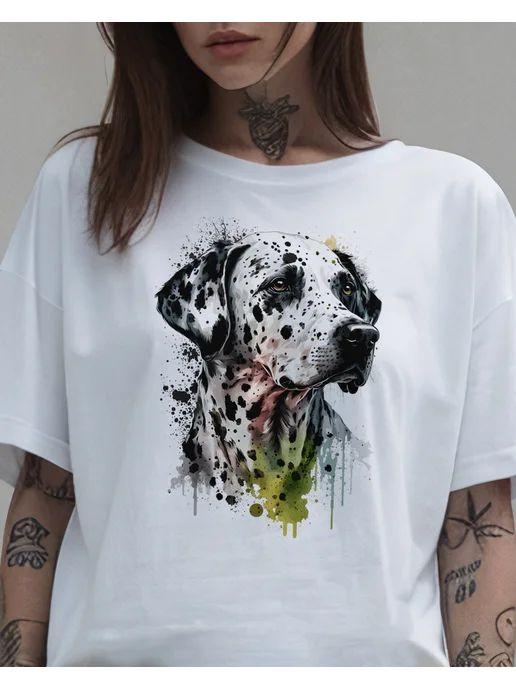 Dalmatian print summer T-shirt