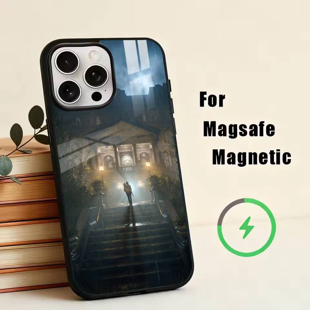 R-Resident Evil Phone Case For iPhone17,16,15,14,13,12,11 Plus,Pro Magnetic For Magsafe Wireless Charging