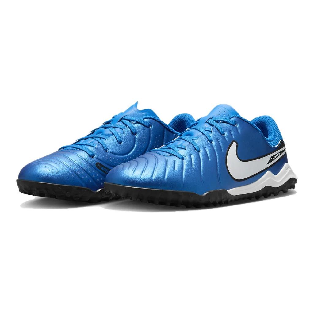 Nike Детские футбольные бутсы Tiempo Legend 10 с низким верхом, противоскользящие, износостойкие, синие детские кроссовки DV4351-400