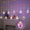 Новый рождественский светодиодный светильник 3M 8 режимов освещения ночник гирлянда для рождественской вечеринки бар украшение подвесной светильник фонарь