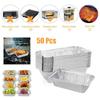 Aluminum Foil Tin Grill Catch Tray Kitchenware BBQ Drip Pan Kitchen Supplies Grease Drip Pan