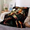 Halloween Horror Movie Poster Blanket Soft Throw Blanket For Home Bedroom Bed Sofa Travel Office Solid Christmas Blanket