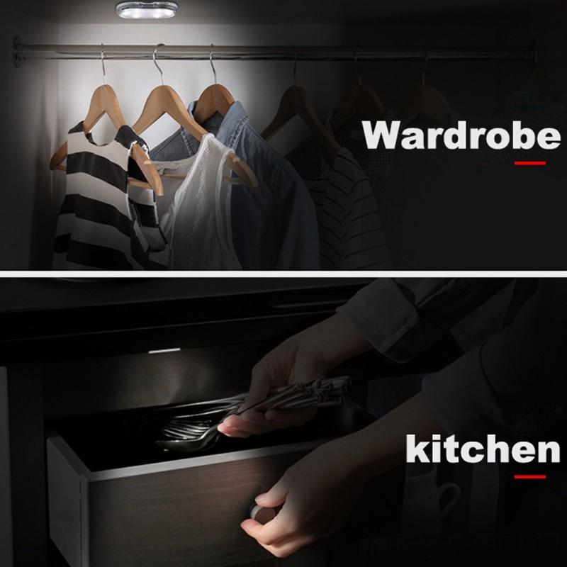 1/3/5pcs Car LED Touch Lights Wireless Interior Light Auto Roof Ceiling Reading Lamps USB Charging Car Atmosphere Light