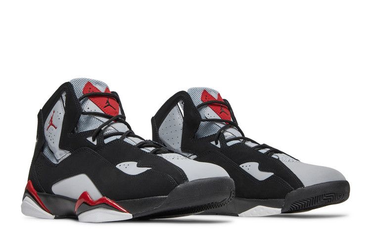 Jordan True Flight Черный Красный Varsity Серый Волк