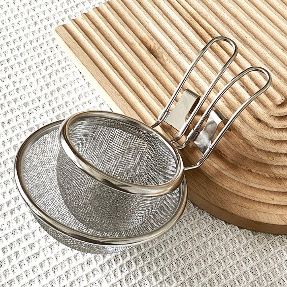 Cooking Utensils Mesh Strainer Spoon Reusable Frying Filter Basket Pasta Boil Basket Kitchen Tool