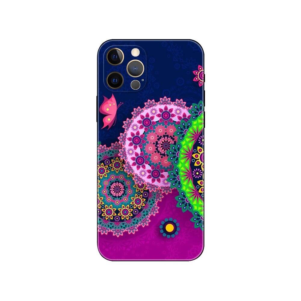 Чехол для телефона с изображением круга для iPhone Samsung Galaxy Redmi Xiaomi Oppo OnePlus Note SA 7 8 9 10 11 12 13 14 20 21 22 23 53 54 Pro Max Plus Ultra TPU Soft