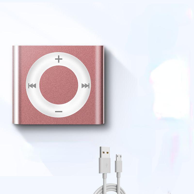 Ультратонкий металлический MP3-плеер для студентов, легкий и портативный дизайн для любителей музыки