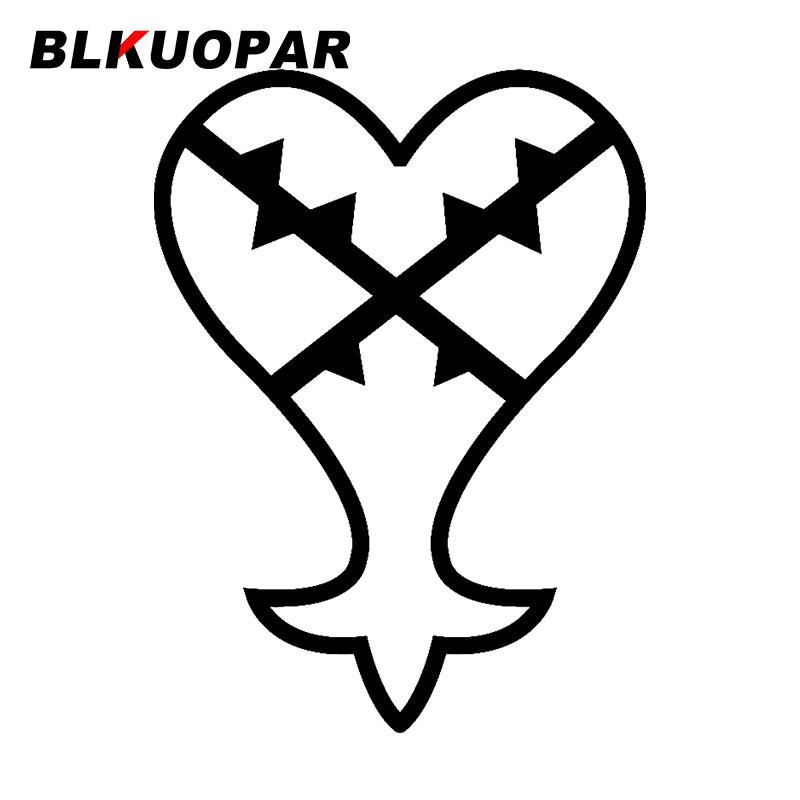 BLKUOPAR Для Kingdom Hearts Сердцеед Машина Наклейка Забавная Заслоняющая Царапину Водонепроницаемая Ноутбук Лобовое Стекло Винил Обтяжка Автомобиля