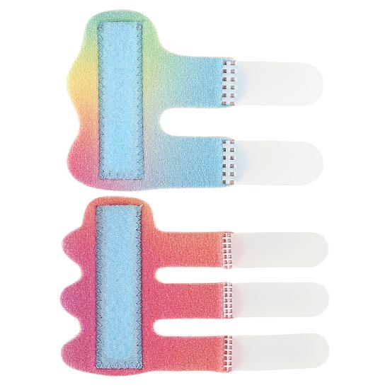 Шина для пальцев, регулируемая опора для пальцев, универсальный стабилизатор для сломанных и спусковых пальцев, выпрямитель для артрита, растяжения, облегчения боли