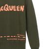 Alexander Mcqueen Свитер FW21 Мужской Оливково-зеленый 626454Q1WZL3355