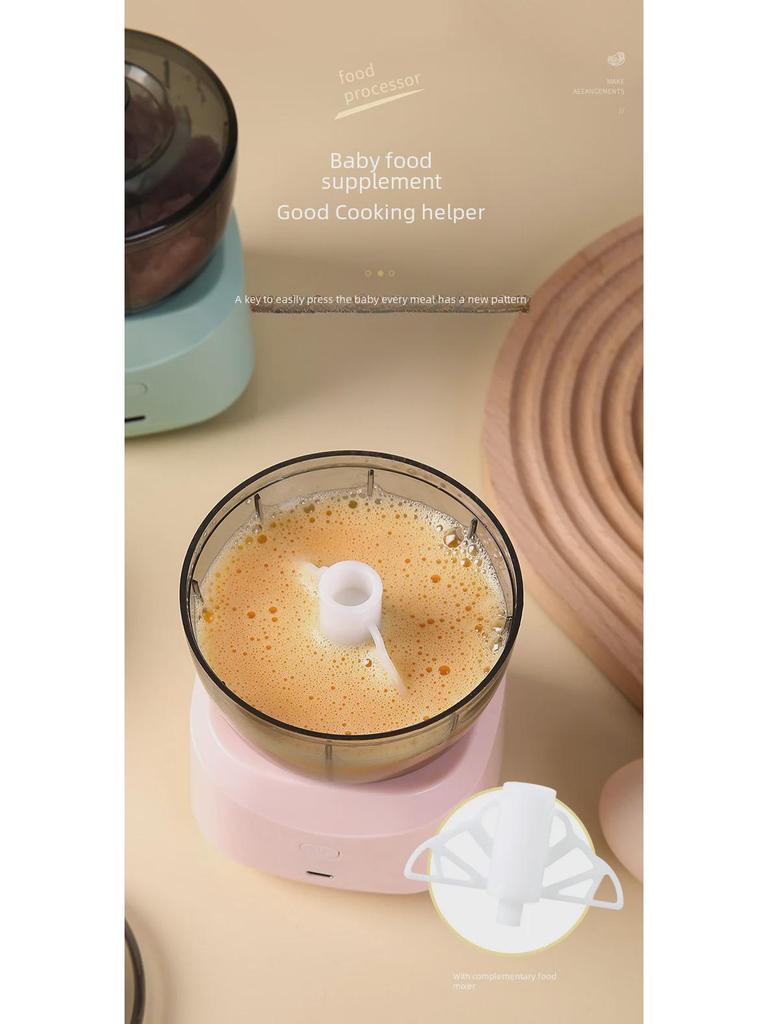 Компактная электрическая мясорубка и овощерезка с многофункциональным миксером для домашнего использования