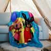 Bing printed throw blanket—soft,warm;versatile blanket for all seasons—perfect as &air-conditioning throw,nap blanket