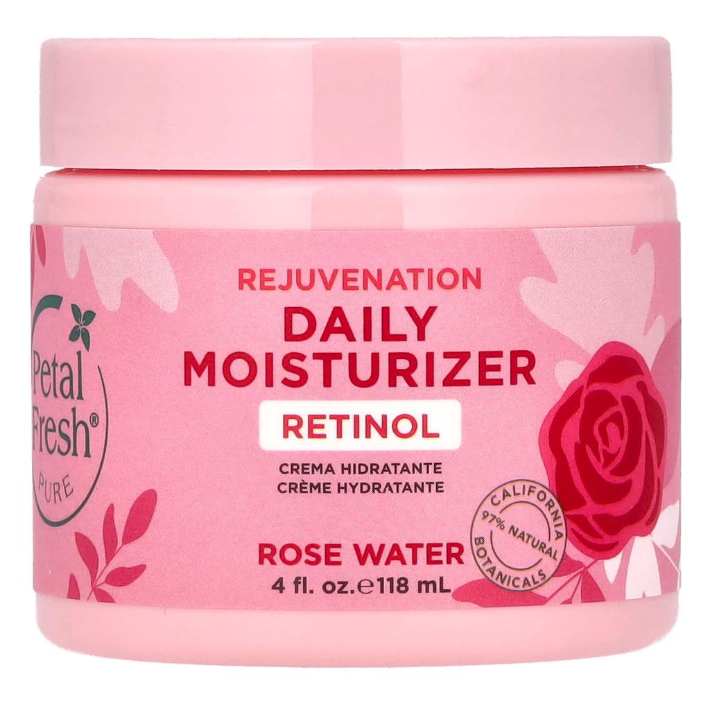 Pure, Rejuvenation Daily Moisturizer, Rose Water, 118Ml(4Fl Oz)