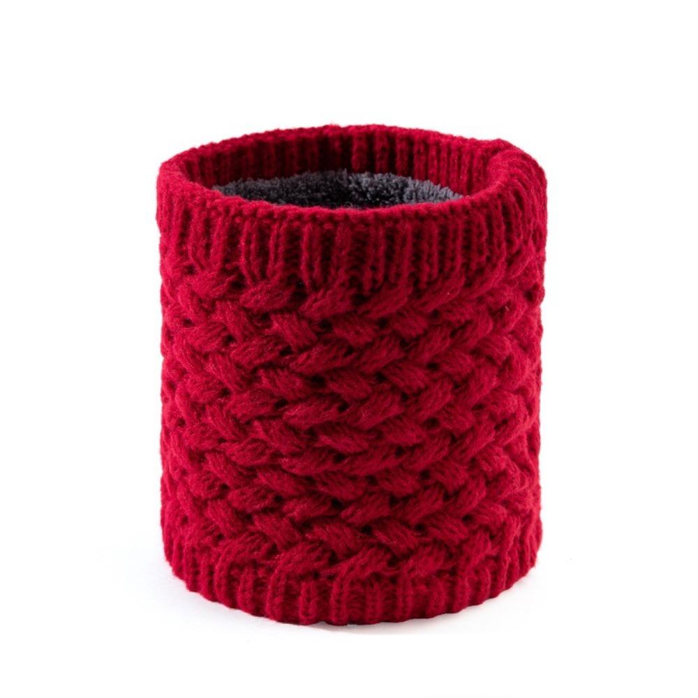 Plush Neck Warmer Thickened Lining Sport Scarf Fashion Neck Scarves