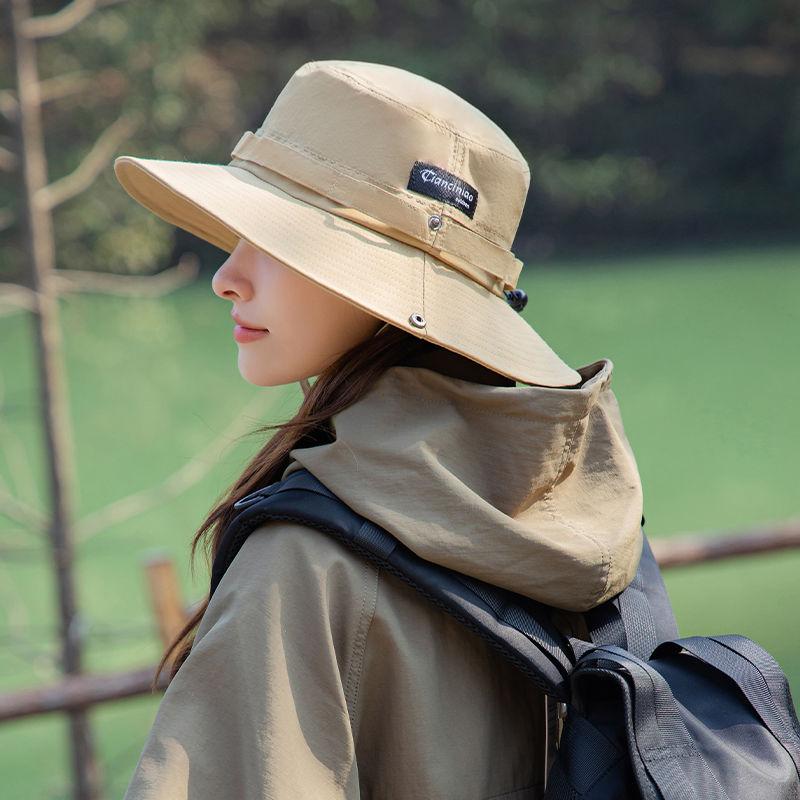 Солнцезащитная водонепроницаемая шляпа-ведро с завязками на шнурке для спорта, быстросохнущая, летняя шляпа для альпинизма