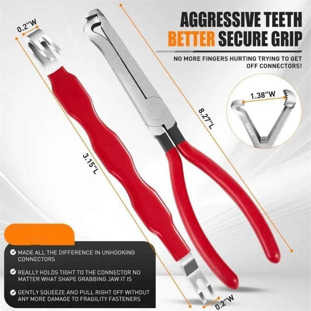 Нескользящие клещи для электрических разъемов Инструменты для снятия электрических разъемов Авторемонтный инструмент