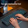 Qianxingzhe GX330 Retro Punk Mechanical Feel Gaming Keyboard