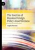 Книга The Sources of Russian Foreign Policy Assertiveness