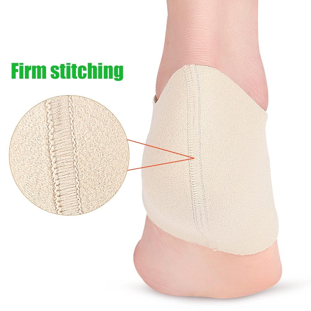 Модернизированные пяточные чашки, вставки для подошвенного фасциита, подушка для пяточных подушечек отлично подходят для лечения болей в пятках, лечения сухих потрескавшихся пяток, тендинита ахиллова сухожилия.