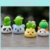 Animal Succulent Cute Resin Statue Action Figure Model For Tabletop Gift Decor