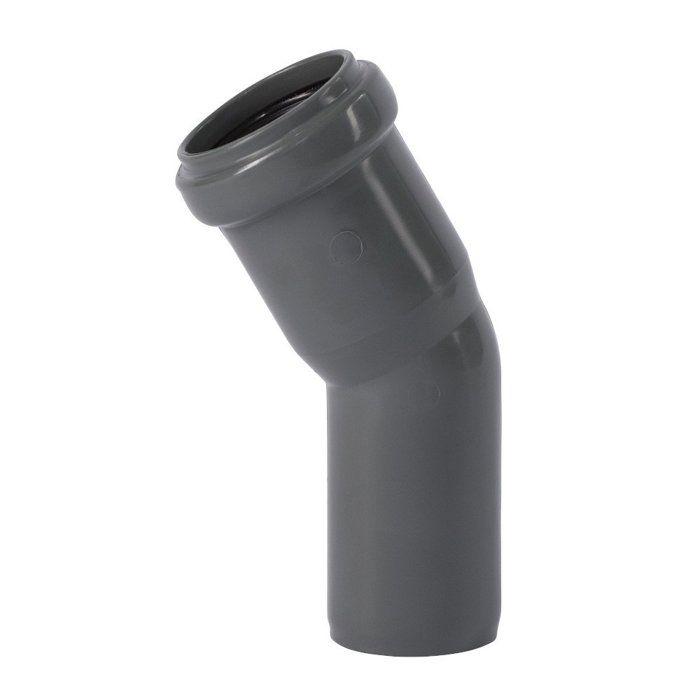 Coude HTsafeB 75mm 30 Degrés en Polypropylène pour Évacuation Efficace et Durable