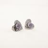 Iolite Gemstone 925 Sterling Silver Jewelry Handmade Stud Earrings0.6" For Women EE-143-3