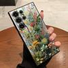 Мягкий чехол для телефона с экзотическим цветком для Samsung Galaxy S25 S24 Ultra S23 S22 S21 S20 Ultra FE Plus Note 10 20 Lite Модный чехол-подарок