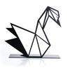 Muyika Metal Tabletop Figurine Swan 20x15cm Bbl-m
