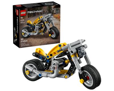 Lego 42225 Technic Kpl Żółty Motocykl 7+ 151pcs