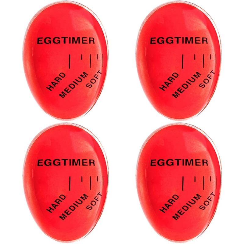 Яичный таймер кухонный электронный гаджет цвет яйца приготовление изменение вкусный мягкий сваренный вкрутую экологически чистый смола красный таймер инструменты