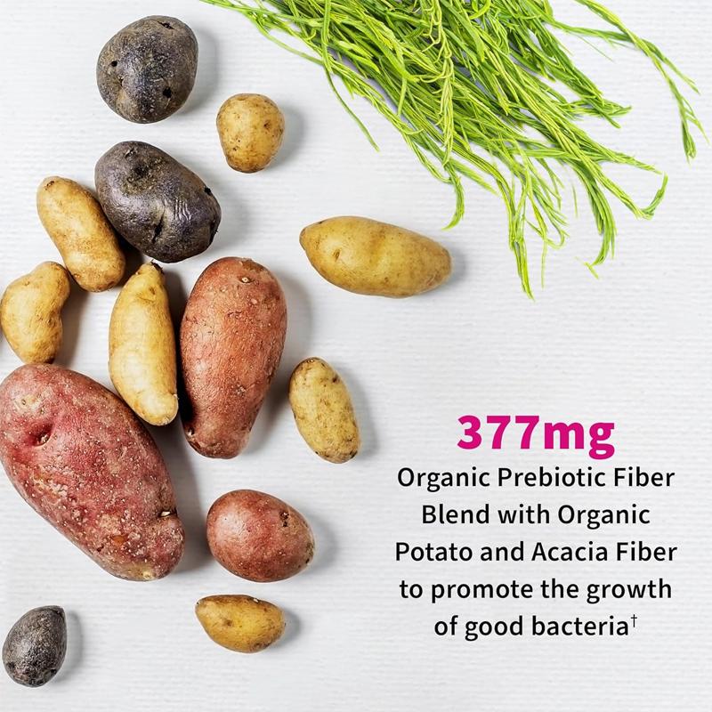 Probiotic capsules, containing 50 billion CFU, high purity, 120 capsules, suitable for both men and women.