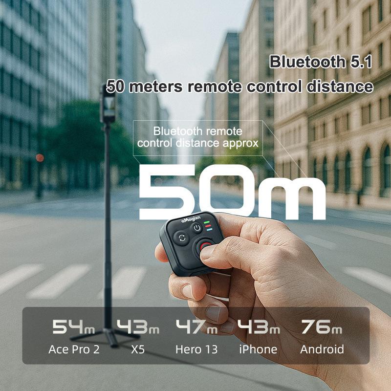 1 Комплект Для Insta 360 X5 X4 X3 X2 Go3S Ace Pro 2 8 9 10 11 12 13 Аксессуары Спортивные Камеры Bluetooth Пульт Дистанционного Управления