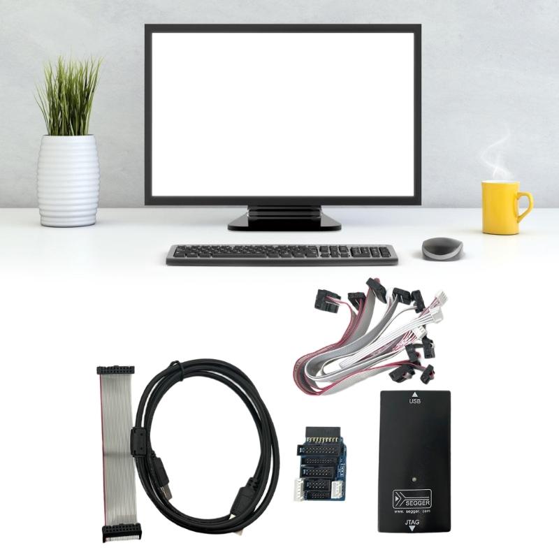 Vetsion 9 Fast Speed Download Board ARM Emulator USB JTAG Programmer with Multiple Function Adapter