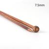 2 Pcs/Lot Wool Weaving Crochet Hook Bamboo Knitting Needle Single-end For Sweater