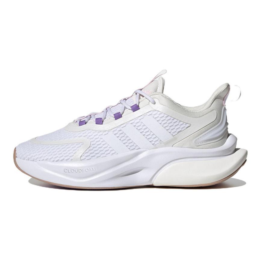 adidas Женские кроссовки Alphabounce+ 'Белый Колледжский Фиолетовый' HP6150
