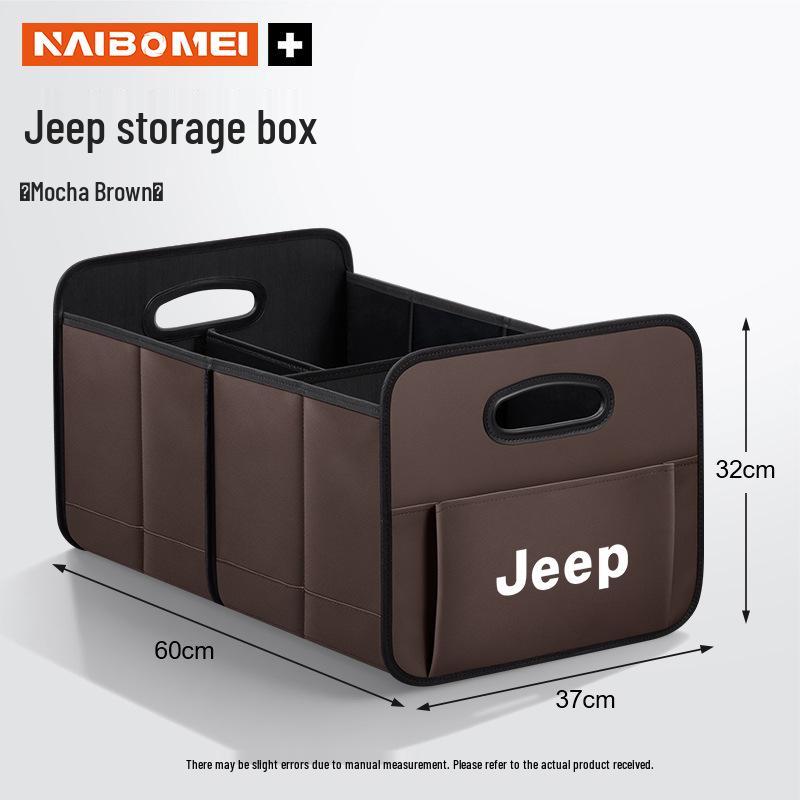Trunk Storage Box for Jeep Compass, Renegade, and Cherokee